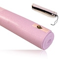 CAP Barbell Definity Pink Foam/Fabric Nonslip Yoga Exercise Mat