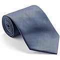 Platinum Ties Men's 'Smooth Blue' Striped Tie