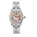 Cartier Women's Roadster Pink Stainless Steel Watch