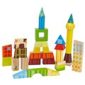 Wood 'Buildings' 36-piece Exploration Blocks Set