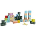 Wood 'Numbers' 34-piece Exploration Blocks Set