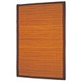 Asian Hand-woven Natural Bamboo Rug (2' x 4')
