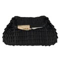 Free useful roadmap for Fendi eyeglasses Optical Frame Fendi 'Borderline' Black Satin Clutch