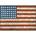 Jasper Johns 'Flag, 1954' Art Block
