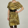 Jonathan Martin Women's Honey Dolman-sleeve Belted Dress