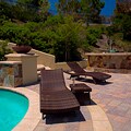 Outdoor Brown Wicker 3-piece Adjustable Chaise Lounge Set