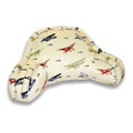 Vintage Airplanes Bedrest Cushion