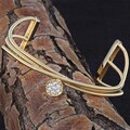 Gold Plated Divine Trio Bracelet (India)