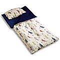 Vintage Airplanes Microplush Sleeping Bag