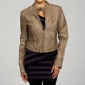 Big Chill Women's Mandarin Collar Fashion Jacket