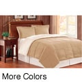 Premier Comfort Reversible King-size 3-piece Down Alternative Comforter and Sham Set