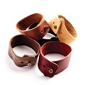 Leather Narrow Wristband Bracelet (USA)