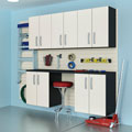 Flow Wall 6-piece Cabinet Set with Bins