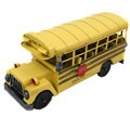 Replica Metal 13-inch Toy School Bus