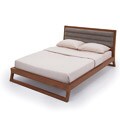 Cellini Modern Brown Queen-size Bed