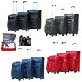 CalPak Langley 3-piece Expandable Spinner Luggage Set
