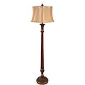 Simplicity Light Brown Traditional Floor Lamp