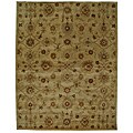 Hand-tufted Mantec Sand Wool Rug (5' x 8')