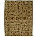 Hand-tufted Manted Sand Wool Rug (8' x 11')