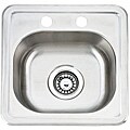 Top Mount Stainless Steel Single Bowl