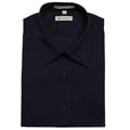 Armando Men's Navy Convertible Cuff Dress Shirt