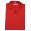 Armando Men's Red Convertible Cuff Dress Shirt