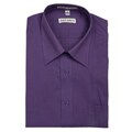 Armando Men's Purple Convertible Cuff Dress Shirt