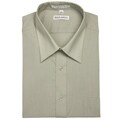 Armando Men's Olive Convertible Cuff Dress Shirt