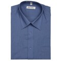 Armando Men's French Blue Convertible Cuff Dress Shirt