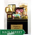 Resources relating to Ams Snack Gift Techs Mountain Wishes, Thinking of You Gourmet Snack Food Gift Box