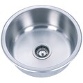 Round Undermount Stainless Steel Single-bowl Sink
