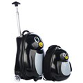 Trendykid Travel Buddies Penguin 2-piece Hardside Kids Luggage Set
