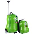 Trendykid Travel Buddies Alien 2-pc Hardside Kid's Carry On Luggage Set