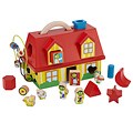 Small World Toys Multicolor Wood House-shaped Sorter Development Toy