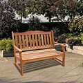 Casimir Outdoor Wood Bench