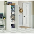 Akadahome Multipurpose 72-inch Antique White Storage Cabinet