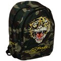 Ed Hardy Green Camo Tiger 'Misha' 16-inch Backpack