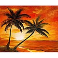 Nicole Ricca 'St Thomas Ending' Gallery-wrapped Canvas Wall Art
