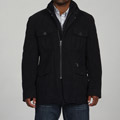 Andrew Marc Men's Officer Wool/Cashmere Blend Coat FINAL SALE