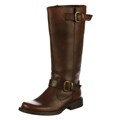 Steve Madden Women's 'P-Frannk' Brown Knee-high Riding Boots