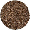 Hand-tied Brown Leather Rug (8' Round)