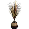 Laura Ashley Onion Grass in Reactive Glaze Ceramic Vase