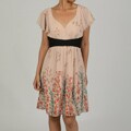 Jonathan Martin Women's Flutter Floral Print Dress