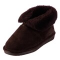 Bearpaw Women's 'Tristen' Chocolate Suede Leather Slippers