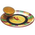Certified International 15-inch Caliente Chip and Dip Set