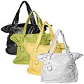 Journee Collection Double Handle Flower Accent Handbag