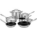 Cuisinart GGT-10 Gourmet 10pc Tri-Ply Stainless Steel Cookware Set