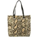 Nine West Tote'em Large Python Print Tote