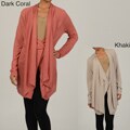 Vivienne Vivienne Tam Women's Linen-blend Layered Cardigan