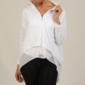 Vivienne Vivienne Tam Women's Peek-a-boo Mesh Hoodie